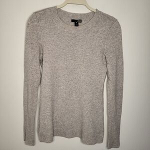 Aqua 100% Cashmere Grey Sweater